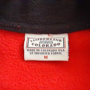 Colorado timberline red fleece jacket men's medium